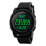 Reloj Deportivo Digital Gadnic Sumergible Alarma Cronometro