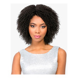 Peruca Wig Cacheada Black Curta - Fibra Premium - Latoya