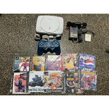 Playstation Psone Con 10 Juegos Copias Y Memory Card