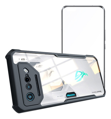 1 Funda Para Asus Rog Phone 7 6 6d 5 5s Pro Tener Vidrio
