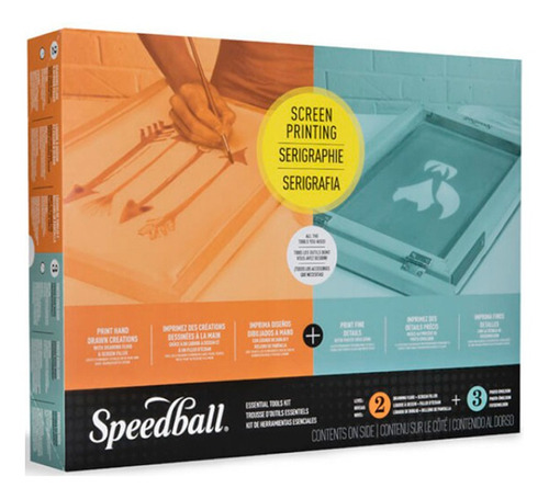 Kit De Herramientas Esenciales Serigrafía Speedball