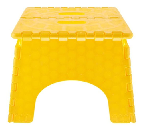 B - R Plastics 1016y E-z Foldz - Taburete Amarillo Con Pelda