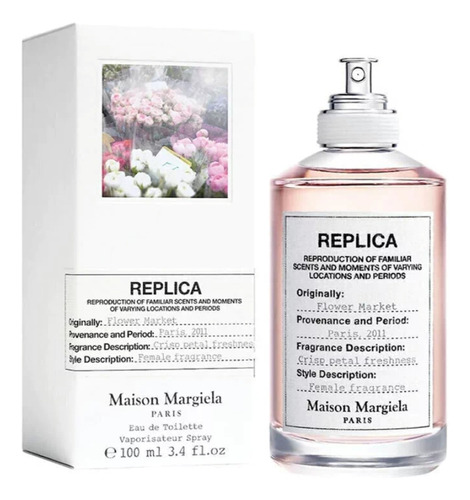 Replica Flower Market Eau De Toilette 100ml Maison Martin Margiela Paris França Perfume Importado Feminino Novo Original Caixa Lacrada 