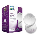 Kit Absorvente Descartável Para Seios Philips Avent 2 Cx