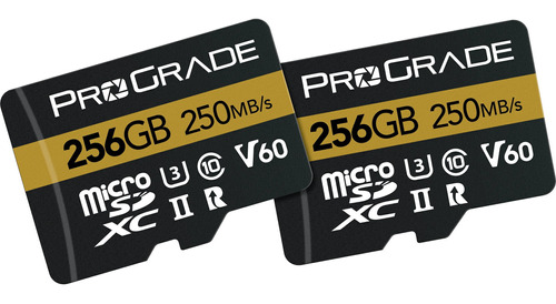 Prograde Digital 256gb Uhs-ii Microsdxc Memory Card With Sd