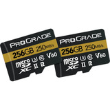 Prograde Digital 256gb Uhs-ii Microsdxc Memory Card With Sd