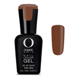 Color Gel Esmalte Uñas Dark Chocolate Organic Nails 15 Ml