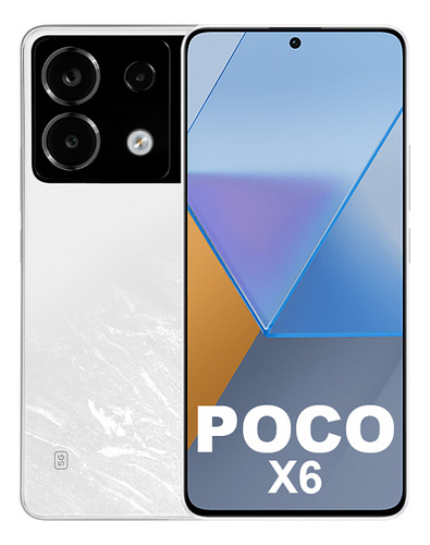 Smartphone Poco X6 5g Global 8gb White 256gb - Novo Lacrado
