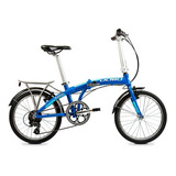 Bicicleta Olmo Pleggo P20 Rodado 20 Azul Y Celeste