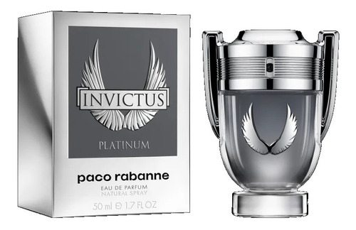Paco Rabanne Invictus Platinum Masc Edp 50ml - Original