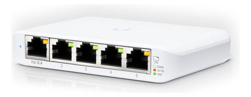 Ubnt Usw-flex-mini Unifi Switch 5p Gigabit Rj45 Poe Mini