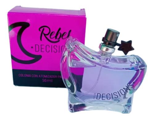 Rebel Desicións Colonia Para Dama Con Atomizador 50 Ml