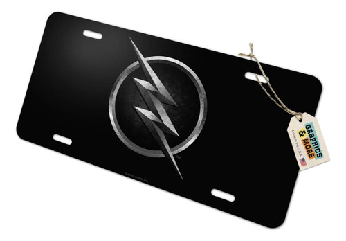 The Flash Tv Series Zoom Logo Novedad Metal Vanity Tag Placa
