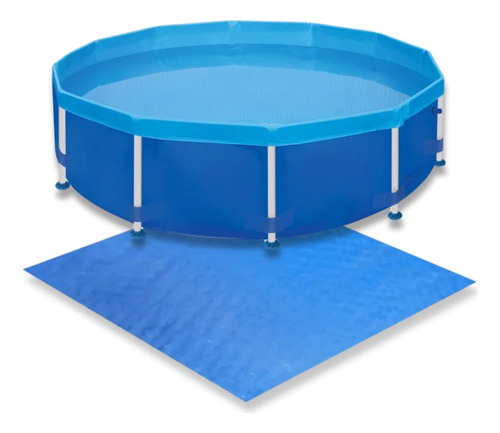 Kit Piscina Redonda Estrutural 4500 L / Ø 2,78 M + Forro