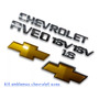 Kit Emblemas Chevrolet Aveo 1.6 16v Logo Delantero Y Trasero Chevrolet Aveo