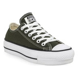 Zapatillas Con Plataforma Converse All Star Negro