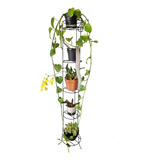  Suporte Vaso Planta Jardin E Horta Vertical Torre 20x150cm 