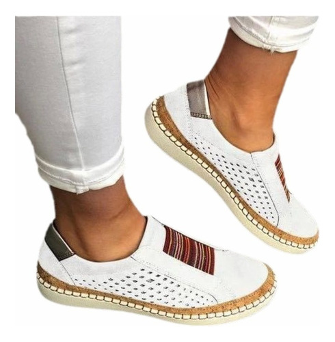 Zapatos Planos Mujer Casual Vulcanize Sneakers