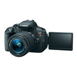  Canon Eos Rebel T5i 18-55mmt Dslr Color  Negro