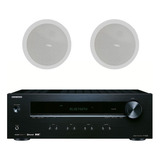 Kit Amplificador Onkyo Tx8220 Y 2 Bocinas Wharfedale C250