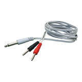 Kit De 4 Cables Y 8 Electrodos Para Electroestimulador 