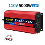 Inversor De Onda Sinusoidal Pura 12v/110v 5000w Para Coches