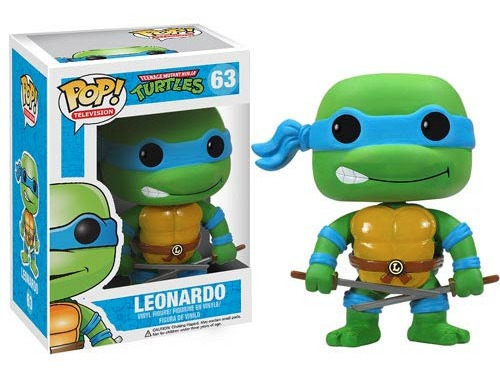 Funko Tmnt: Tortugas Ninja Leonardo #63 Original 