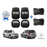 Tapetes Carbon 3d + Par Cojines Mercedes Benz Glk350 13 A 15