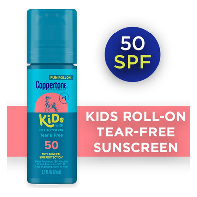 Coppertone Kids Protector Solar Mineral Roll On Spf 50