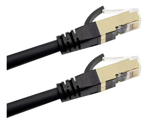 Interfaz De Cable Ethernet De 40 Gbps, 2 M, Par Dorado, 2000