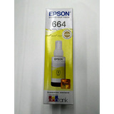 Cartucho Original Epson 664 Yellow. T644420