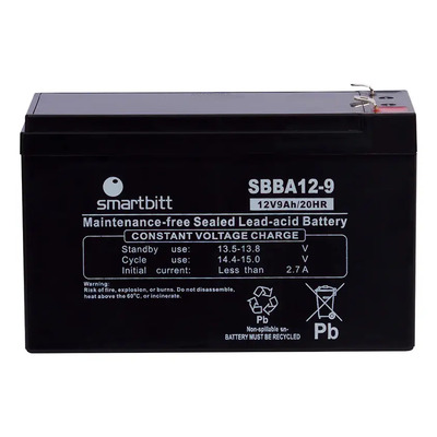 Bateria Ups Smartbitt 12v 9ah Sbnb750 Sbnb900lcd Sbnb1000 | MercadoLibre