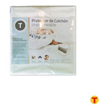 Cubre Colchon Impermeable Protector Toalla Y Pvc 1 Plaza