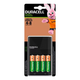 Batería Recargable Duracell 4 Aa Con Cargador /v