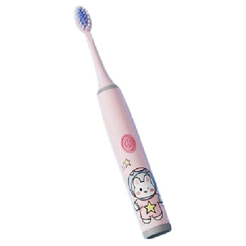 Escova Dental Elétrica Ultra-sônica Infantil Rosa
