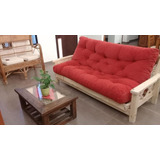 Sillon Cama Futon 3 Cuerpos En Chenille