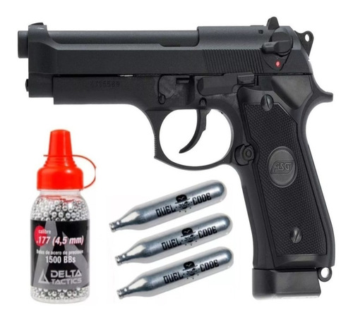 Pistola Co2 4,5mm  Asg X9 Classic Full Metal Blowback