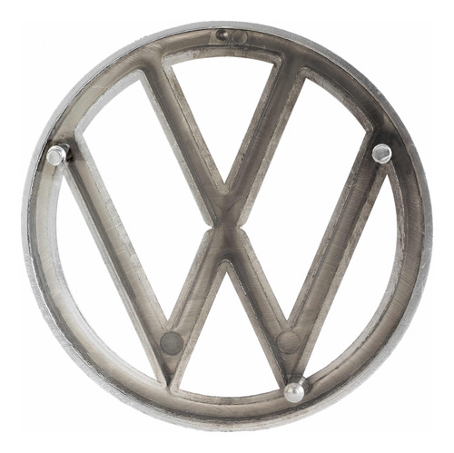 Emblema Vw Cromada Plastico Capo Delantero Escarabajo Foto 5