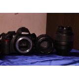 Câmera Nikon D3100 + Lentes De Brinde