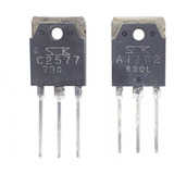 Par Transistor 2sa1102 2sc2577 A1102 C2577 Usado Recuperado