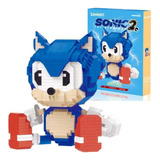 Sonic Set Mini Bloques Armables Rompecabezas 3d De 1286 Pz