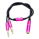 Cable Divisor Audio Triestereo 2 Machos A 1 Hembra Premium