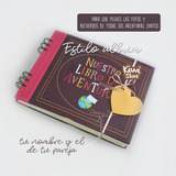 Libro De Aventuras Up Completamente Personalizado! - Up 