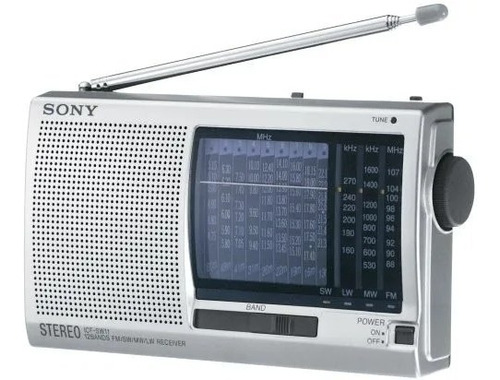 Sony Icf-sw11 Radio Fm Sw Lw Mw Multibanda Mundial 12 Bandas