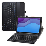 Funda + Teclado Para Lenovo Tab M10 Hd 10.1 (2nd Gen) Negro