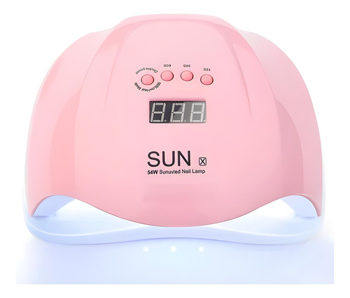 Cabina Uv Uñas Sun 54w Semi Profesional 36 Leds