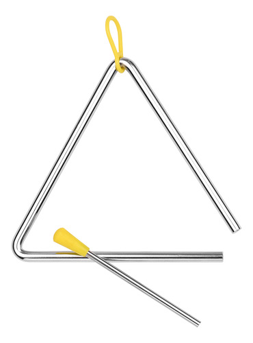 Instrumento De Campana Triangular, Acero, Educación Para Niñ