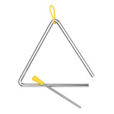 Instrumento De Campana Triangular, Acero, Educación Para Niñ