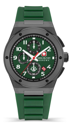 Reloj Swiss Military Smwgo2102040 Para Hombre Cronografo