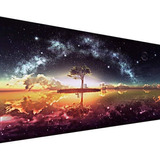 Lanlingking Pintura De Diamantes Grandes 39x15.7in 5d Full R